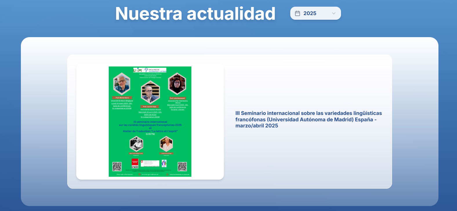 Seminario internacional
