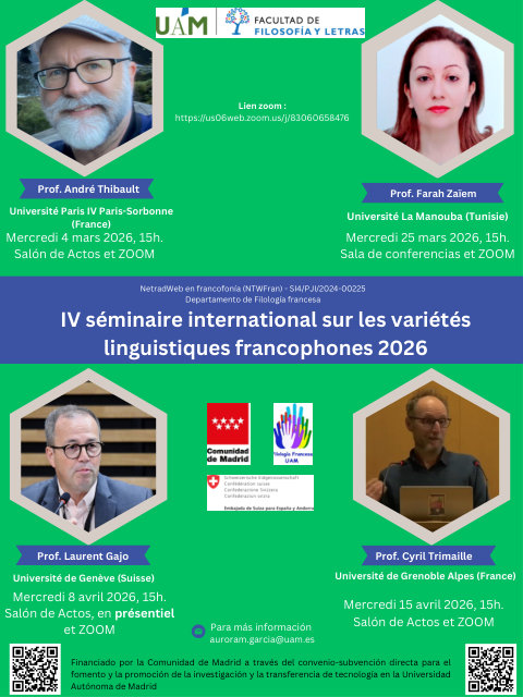 IVe Séminaire international sur les variétés linguistiques francophones 2026